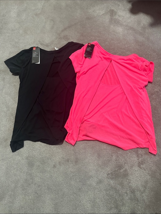 Under Armour Tops - New Under armour whisperlight foldover Short Sleeve Tops XS
